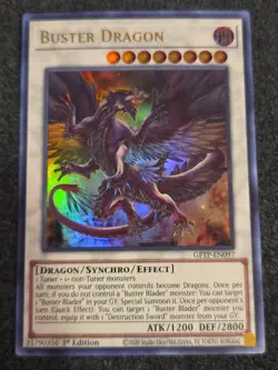 Buster Dragon | Ultra Rare (NM) 1st Edition - GFTP-EN097 Yugioh Card - Image 1