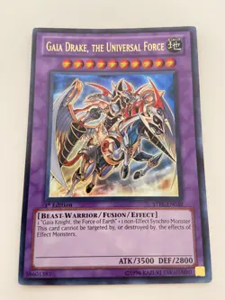 Gaia Drake, the Universal Force STBL-EN039 Ultra 1st Edition Yugioh NM - Image 1
