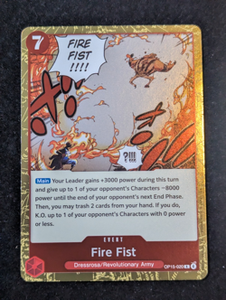 One Piece Fire Fist OP15-020 Adventure on Kami's Island Foil - Image 1