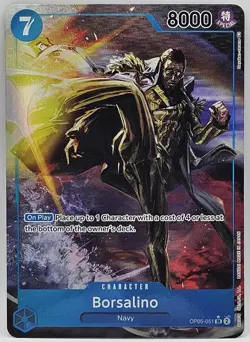 Foil Borsalino (Alternate Art) OP05-051 SR Awakening of the New Era One Piece - Image 1