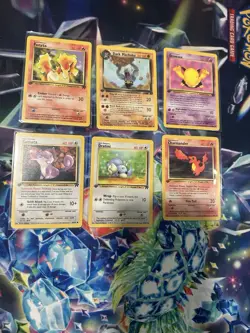 1sr Edition Pokemon TCG 14 Card Vintage Lot Gym Heroes, Team Rocket - Image 1