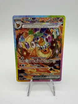 Pokemon TCG Prismatic Evolutions Flareon EX Special Illustration Card 146/131 NM - Image 1