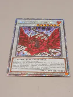 Black Rose Dragon Yugioh RA04-EN057 - secret rare - Image 1