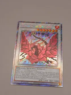 Black Rose Dragon Yugioh RA04-EN057 - secret rare - Image 2