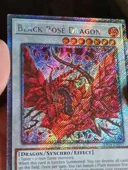 Black Rose Dragon Yugioh RA04-EN057 - secret rare - Image 3