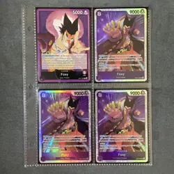 ONE PIECE ENG TCG: PURPLE FOXY CORE DECK 62 CARD NEAR MINT - Image 3