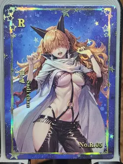 NEW Supreme Goddess Temple Girls Of One Piece Card Anime Waifu R NO.R.05 Sadi - Image 1
