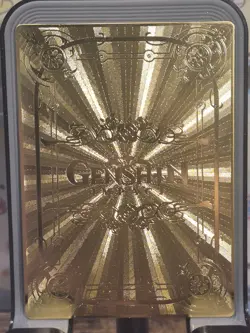 Furina Genshin Impact Goddess Story Gold Metal Anime Waifu Card - Image 2