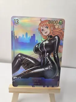 ONE PIECE Nami Sexy Goddess Waifu Anime Doujin Card Signature Card - Image 2
