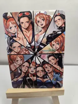 ONE PIECE Nami Sexy Goddess Waifu Anime Doujin Card Signature Card - Image 3