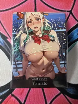 One Piece Yamato ACG Goddess Story Waifu Anime Custom Card - Image 1