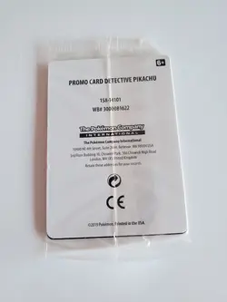 Pokemon Card Detective Pikachu Holo Promo SM190- Factory Sealed - Image 2