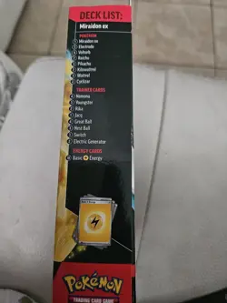 Pokemon Miraidon ex Battle Deck Sealed 60-Card English TCG Deck 2023 - Image 4