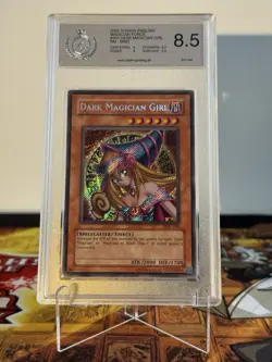 Yugioh Dark Magician Girl MFC-000 Secret Rare PSA PGS 8.5 - Image 2