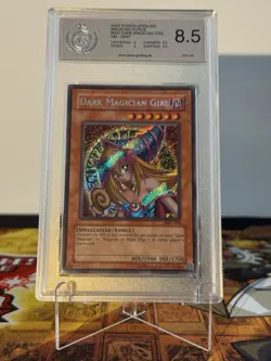 Yugioh Dark Magician Girl MFC-000 Secret Rare PSA PGS 8.5 - Image 3