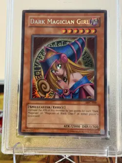 Yugioh Dark Magician Girl MFC-000 Secret Rare PSA PGS 8.5 - Image 4