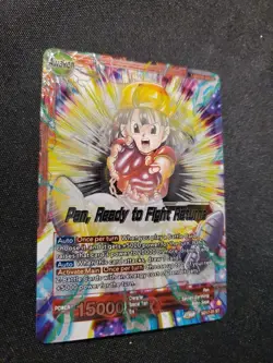 Dragon Ball Super Card Game CCG Pan,Ready to Fight Return Holo Foil SD17-01 - Image 2