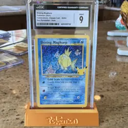 Shining Magikarp 66/64 CGC 9 Celebrations Classic Collection Holo Pokemon Card - Image 1