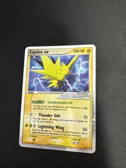 Zapdos ex 033 Black Star Promo 2005 Holo Rare Pokemon Card TCG - Image 1