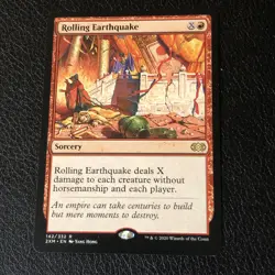 Rolling Earthquake x1 Double Masters Ex+ Condition See Pics - Image 1