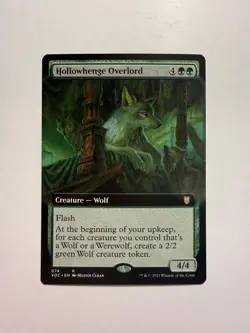 Hollowhenge Overlord (Extended Art) 74 MTG Commander: Innistrad: Crimson Vow - Image 1