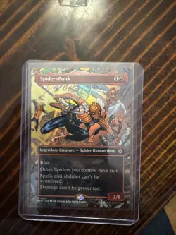 Spider-Punk (0207) (Borderless) Marvel's Spider-Man Foil - Image 1