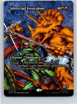 Magic the Gathering Silverclad Ferocidons Teenage Mutant Ninja Turtles Source - Image 1