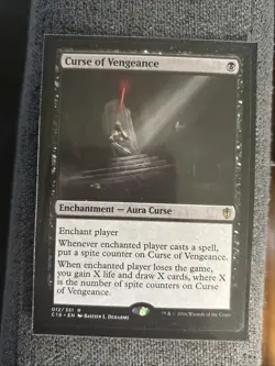 Curse of Vengeance Commander 2016 Regular - Image 1