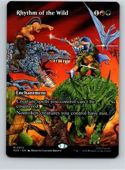 Magic the Gathering Rhythm of the Wild Teenage Mutant Ninja Turtles Source MTG - Image 1