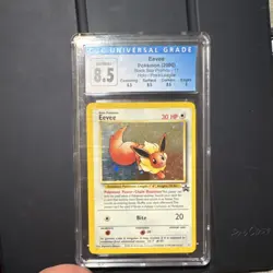 Pokemon Eevee 11 Black Star Promo Holo Basic 30HP CGC 8.5 English Card - Image 1