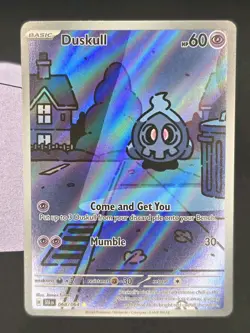 Pokemon Shrouded Fable - Duskull 068/064 Illustration Rare (NM) - Image 1