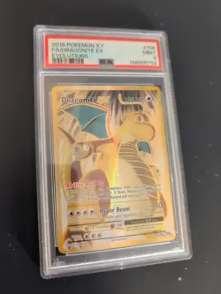 Pokemon XY Evolutions 2016 Dragonite EX Full Art FA Gem Mint #106/108 PSA 9 - Image 1