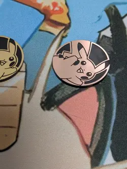 Pokemon Copper Pikachu Mini Coin From 151 Chinese - Image 1