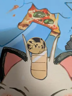 Pokemon Bronze Pikachu Mini Coin From 151 Chinese - Image 1