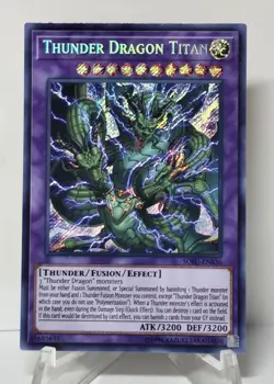 Thunder Dragon Titan SOFU-EN036 Secret Rare 1st Edition Yugioh TCG NM/M - Image 1