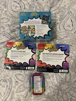 Pokemon Ascended Heroes Lot 1 ETB, 1 Tech Sticker, 1 2pk blister, 1 Mini Tin NEW - Image 2