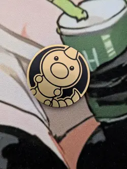 Pokemon Bronze Weedle Mini Coin From 151 Chinese - Image 1