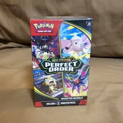 [SEALED] Pokemon TCG: Mega Evolution Perfect Order Booster Bundle Box English - Image 1