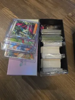 Pokemon TCG Lot of Bulk with Sleeves, Energies, Coins And Some EX And Trainers - Image 1