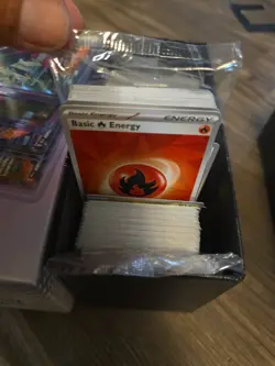 Pokemon TCG Lot of Bulk with Sleeves, Energies, Coins And Some EX And Trainers - Image 2