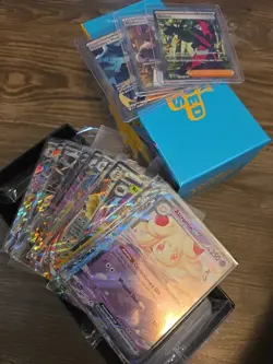 Pokemon TCG Lot of Bulk with Sleeves, Energies, Coins And Some EX And Trainers - Image 2