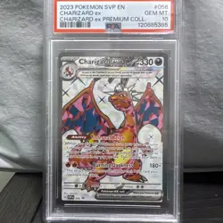Pokemon Charizard ex Premium Coll. Promo SVP EN 056 PSA 10 Gem Mint - Image 2