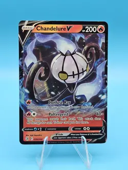 Chandelure V 039/264 - SWSH: Fusion Strike Ultra Rare - Pokemon TCG (NM) - Image 1