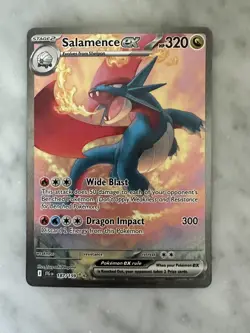 Pokemon TCG Salamence ex Journey Together Special Illustration Rare 187/159 NM - Image 1