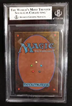 BGS 7 Basalt Monolith Beta MTG Magic Graded Card - Image 2