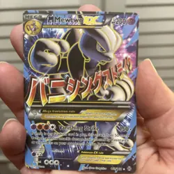 Pokemon M Mewtwo EX 159/162 Breakthrough Full Art Mega Holo 230HP Ultra Rare - Image 2