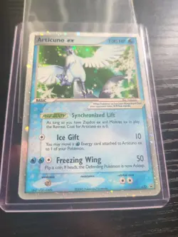 2005 Pokemon Articuno EX 032 Black Star Promo Near Mint LP - Image 1