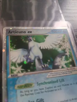 2005 Pokemon Articuno EX 032 Black Star Promo Near Mint LP - Image 2