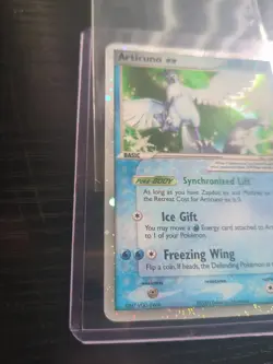 2005 Pokemon Articuno EX 032 Black Star Promo Near Mint LP - Image 3