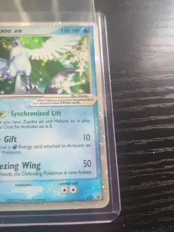 2005 Pokemon Articuno EX 032 Black Star Promo Near Mint LP - Image 4